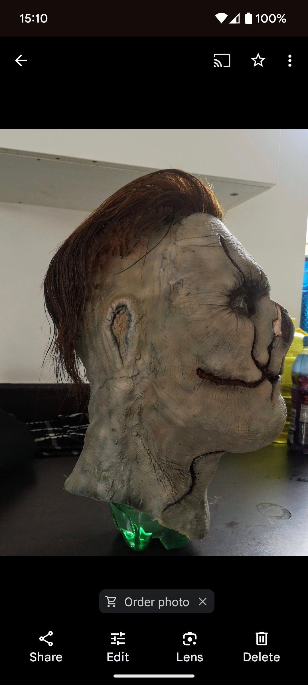 Maniac latex mask