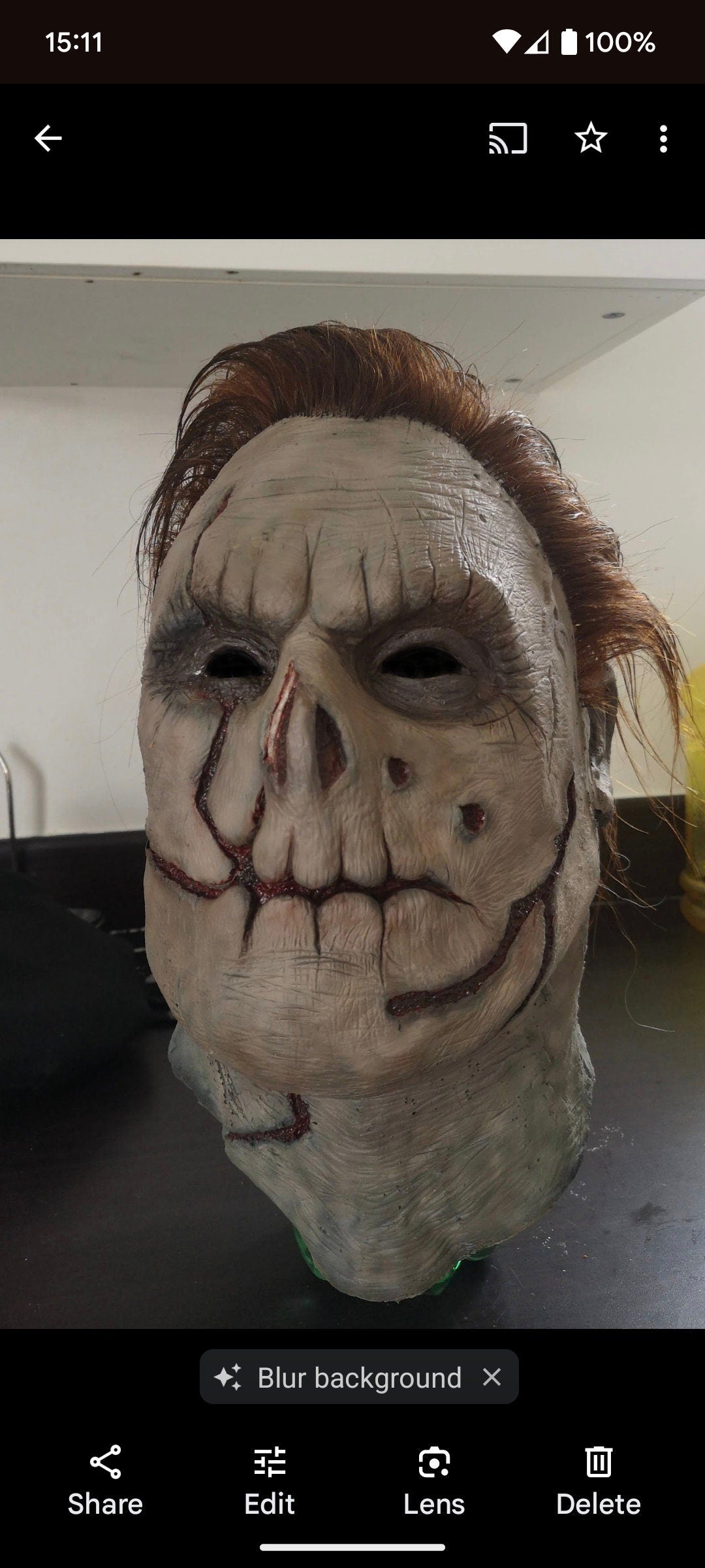 Maniac latex mask