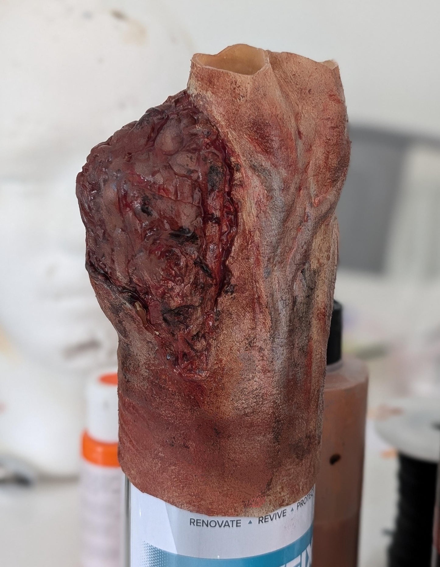 Shotgun blast glove
