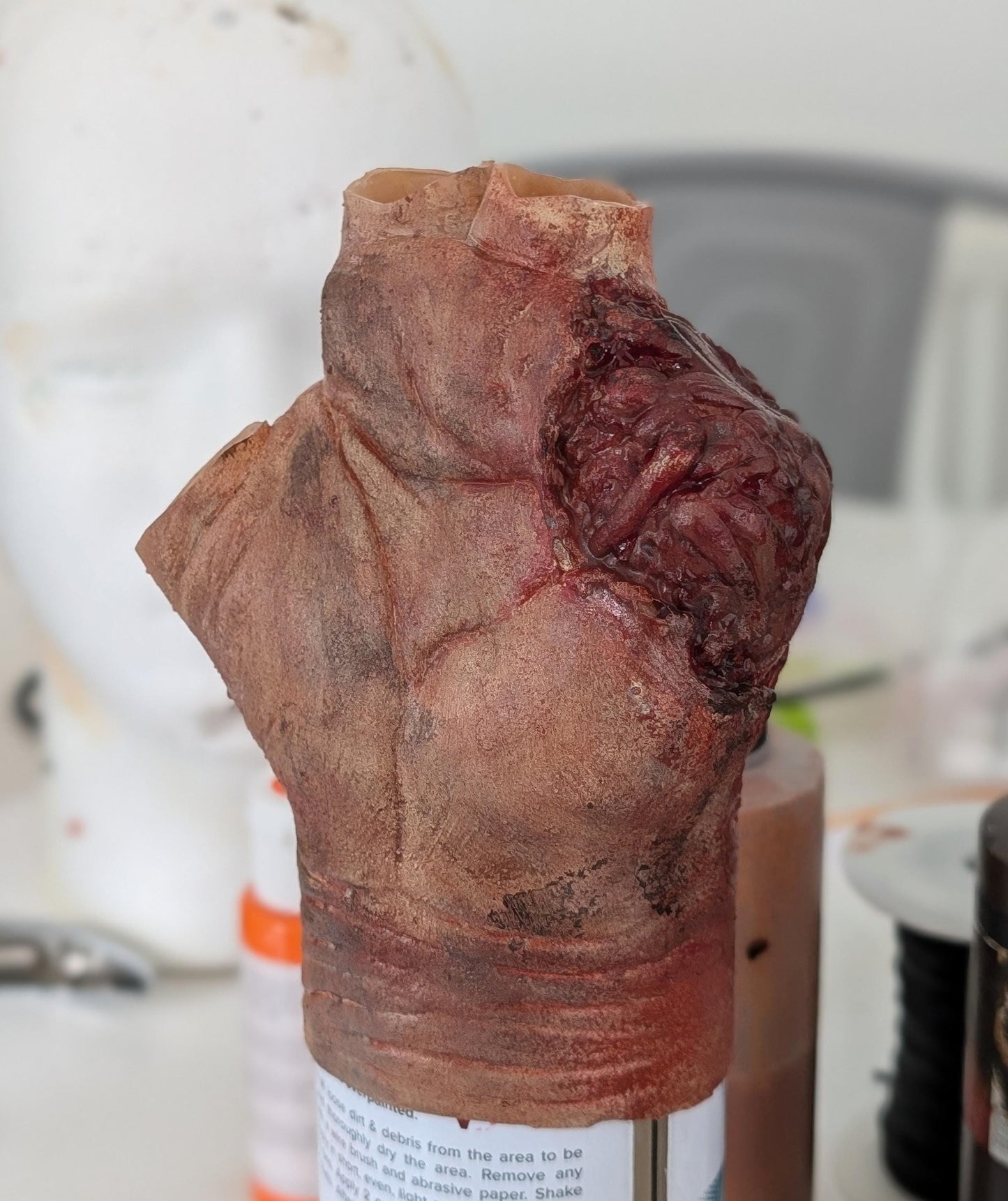 Shotgun blast glove