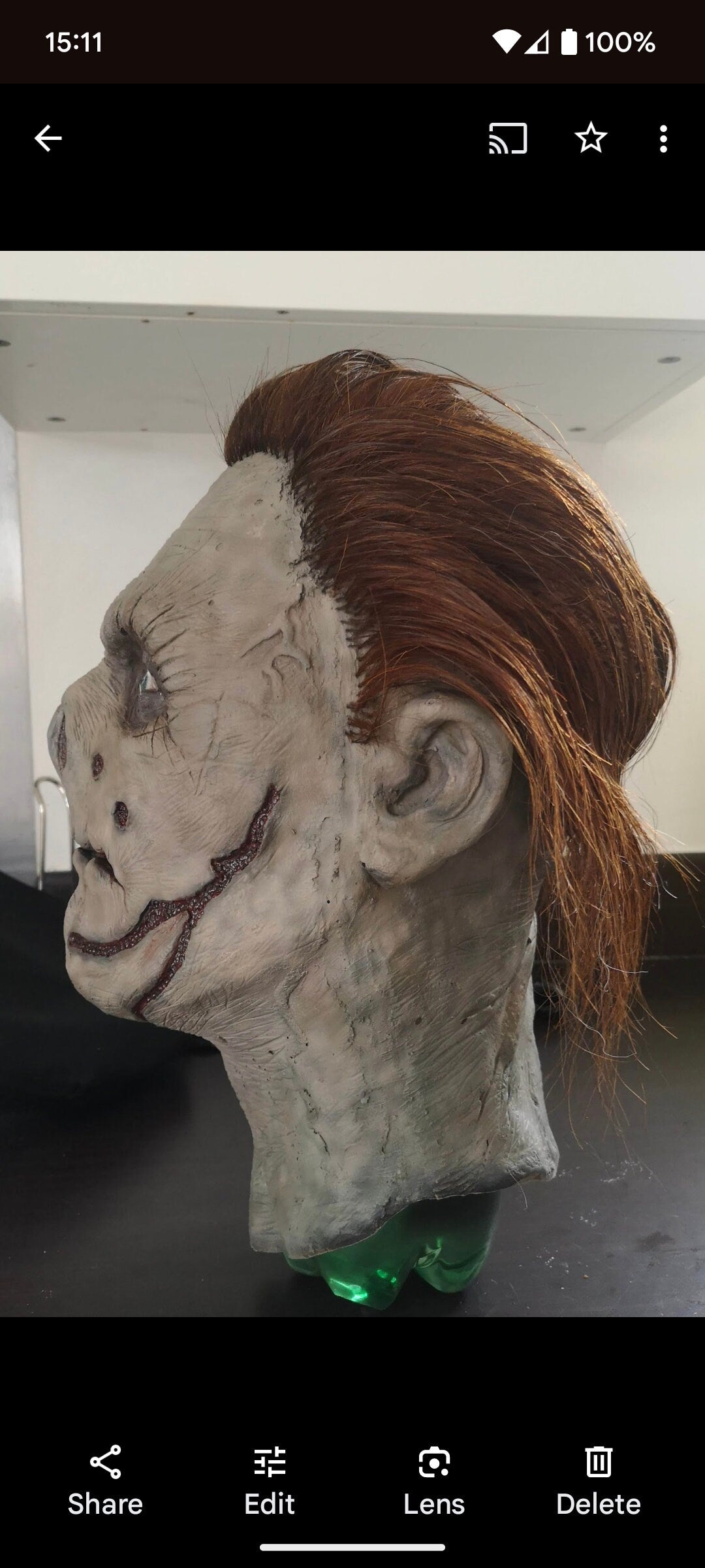 Maniac latex mask